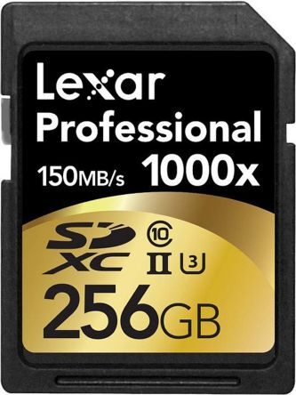 Lexar Scheda SD , 256 GB, Scheda SDXC, LSD256CRBEU1000