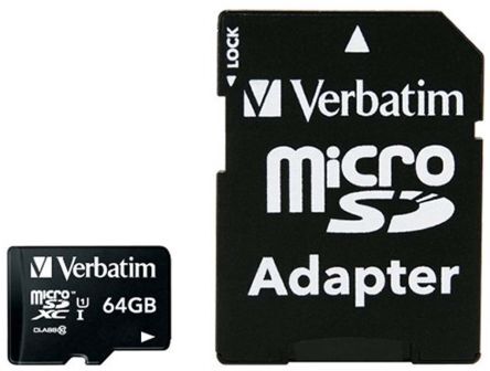 Verbatim Micro SD  Class 10 MicroSDXC, 44084