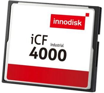 InnoDisk Scheda CompactFlash  2 GB Sì iCF4000 SLC 0 → +70°C, DC1M-02GD31C1DB