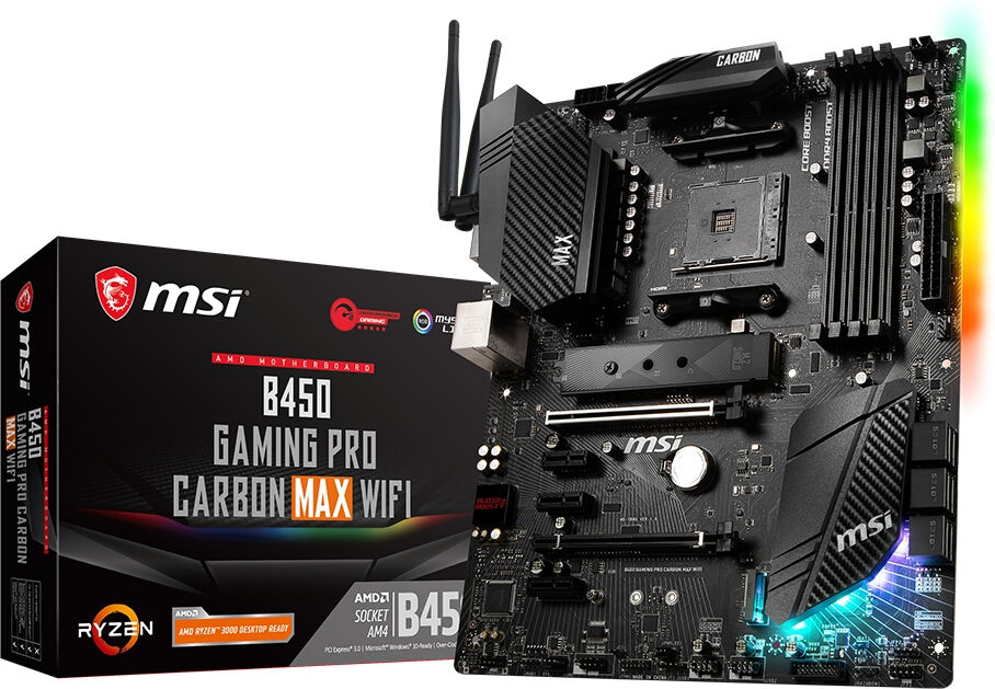 MSI B450 Gaming Pro Carbon Max WiFi