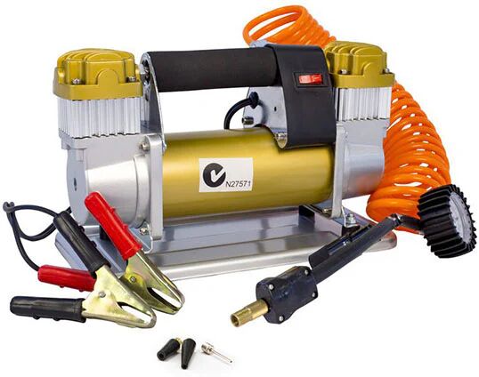 Unbranded Portable Air Compressor 200L Min 12V Gold