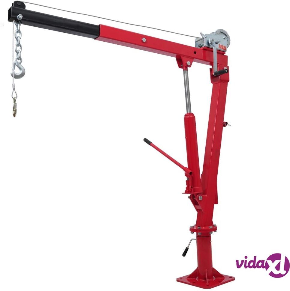 vidaXL Truck Pick-up Crane with Cable & Winch