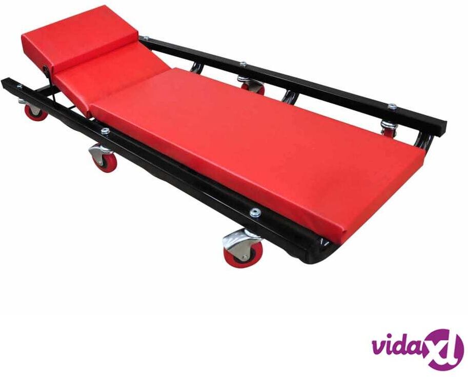 vidaXL Car Creeper with 6 Wheels Adjustable