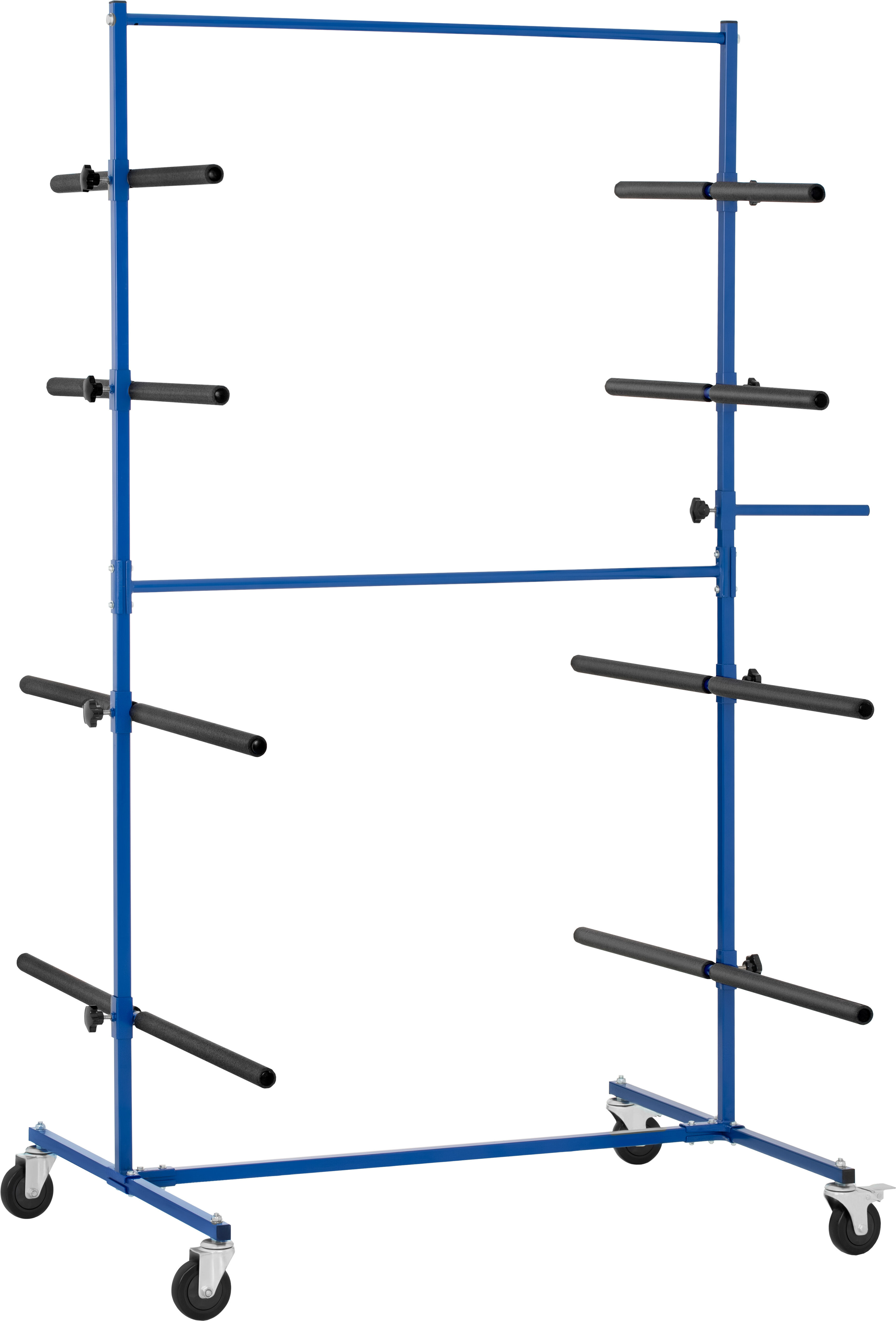 MSW Grande étagère pour pare-chocs - 8 bras - 160 kg MSW-BPS1