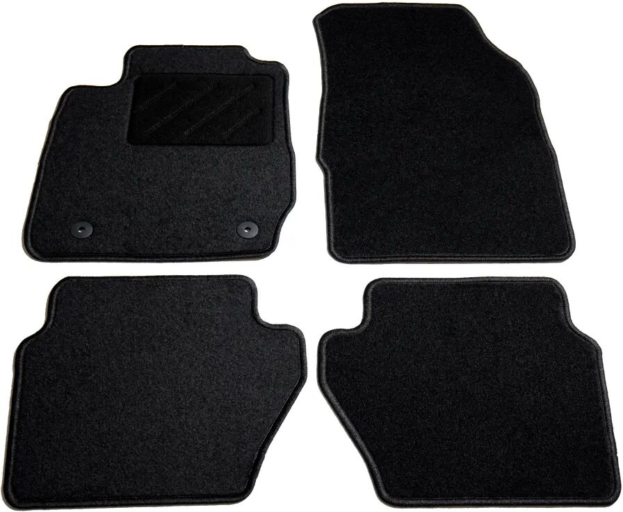 vidaXL Ensemble de tapis de voiture 4 pcs pour Ford Fiesta VI