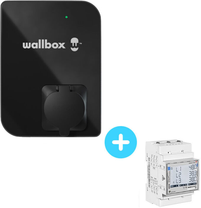 WALLBOX Borne de recharge Copper SB - 1,4 à 22kW - Bluetooth - Wifi - RFID