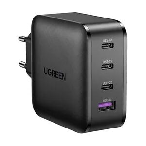 Ugreen 70774 Ladegerät für Mobilgeräte Universal Schwarz AC Schnellladung Drinnen