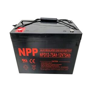 NPP Blei-Akku AGM NPD12-75 12V 75Ah zyklenfest