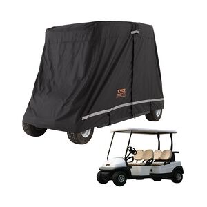 VEVOR 4-Personen-Golfwagen-Abdeckung, 600D-Polyester, wasserdichte Abdeckung, universell passend