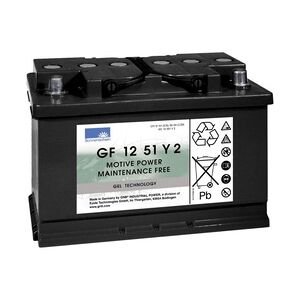 Exide Sonnenschein GF 12 051 Y 2 dryfit Blei Gel Antriebsbatterie 12V 56Ah (5h) VRLA