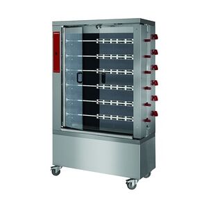 Virtus Group GmbH Elektro-Hähnchengrill 6-reihig für 36 Hähnchen - 28,8 kW