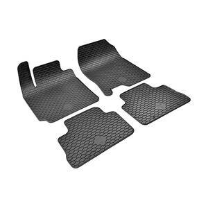 Walser Passform Fußmatten Gummi Komplett-Set für Hyundai Kona 4-teilig