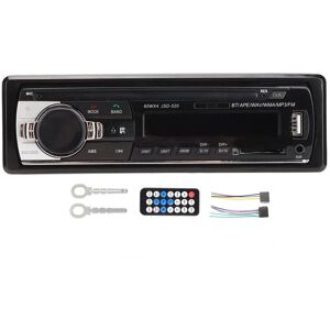 Sjlerst - Autoradio, AI-Sprachsteuerung, LED-Anzeige, Dual-USB2.0-Freisprechverbindung, Auto-Stereo-Receiver zum Musikhören