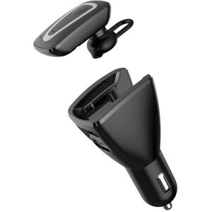 Trade Shop Traesio - bluetooth headset V4.0 universal auto ladegerät zigarettenanzünder