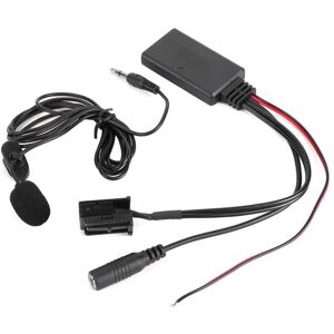 Ej.Life 12-poliges Auto-Bluetooth-Mikrofon, 12-poliges Audiokabel, AUX-Audiokabel, Drahtloser Mikrofonadapter, Passend für X3 X5 Z4 E83 E85 E86 E39