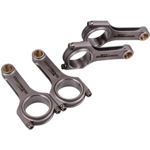 Maxpeedingrods - H-Schaft Pleuel für Nissan FJ20 1.8 Turbo 140/22mm Connecting Rods Bielle ARP4340 H-Beam Pleuel Connecting Rods für Nissan FJ20