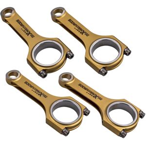 MAXPEEDINGRODS Titanizing H-Schaft Pleuel Connecting Rods Für Skoda Rapid NH3 1.4 tsi 140mm TüV