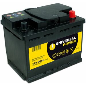 Universal Power - Semitraktion UPA12-80 12V 80Ah (C100) Solar Batterie Wohnmobilbatterie zyklenfest