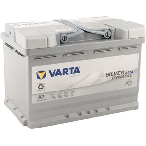 Varta - A7 Silver Dynamic agm 12V 70Ah 760A Autobatterie Start-Stop 570 901 076 inkl. 7,50 € Pfand