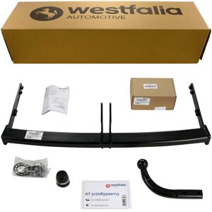 WESTFALIA AUTOMOTIVE GMBH Anhängerkupplung kit fest mit 13-pol. E-Satz westfalia für skoda fabia ii