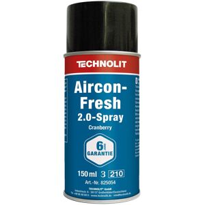 TECHNOLIT Geruchsentferner Aircon-Fresh Cranberry 150ml für Klimaanlagen und Lüftungssysteme