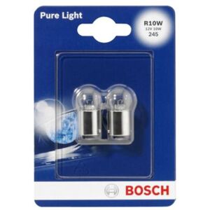 Glühlampe Sekundär BOSCH R10W Pure Light 12V/10W, 2 Stück