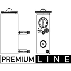 Expansionsventil, Klimaanlage BEHR MAHLE AVE 70 000P