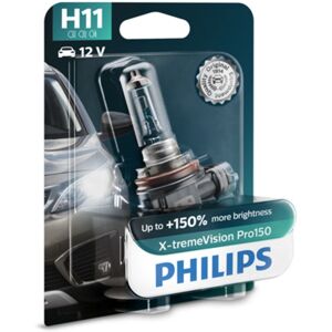 Glühlampe Halogen PHILIPS H11 X-tremeVision Pro150 12V, 55W