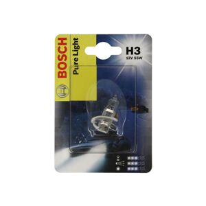 Glühlampe Halogen BOSCH H3 Pure Light 12V, 55W