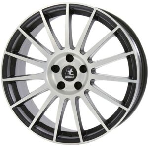 Alufelge 19 zoll ITWHEELS Sofia 5x114,3 8J ET38, Farbe Matt Schwarz Poliert