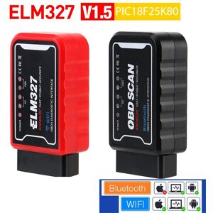 Ainyszin Automotive Parts Reparaturzubehör Obdii Diagnosegerät Elm 327v 1.5 Icar2 Obdscan Für Android/ios Scanner Codeleser Elm327 Wifi/bluetooth V1.5 Pic18f25k80 Chip