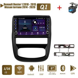 Icreative Für Renault Duster 1 2010 - 2015 Für Nissan Terrano 2014 - 2020 Mit Knopfknopf Auto Android Android Gps 1+16gb