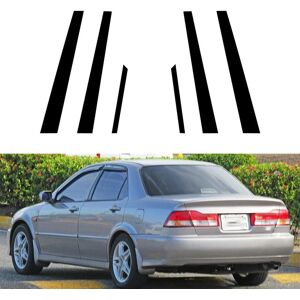 Carbest Für Honda Accord Cf8 Cg1/2/3/4/5/6 1998 1999 2000 2001 2002 Poliert Säule Beiträge Auto Fenster Trim Abdeckung Bc Spalte Aufkleber