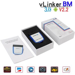 Leepee Automotive Parts Codeleser Autodiagnosewerkzeug Vlinker Bm Für Bmw Bimmercode Elm327 V2.2 Obd2-Scanner Bluetooth 3.0 Reparaturwerkzeuge