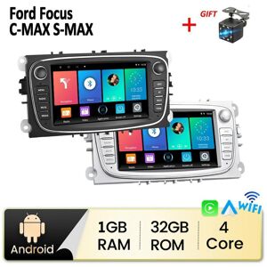 Icreative Android Auto Radio Auto Multimedia Video Player 2 Din Für Ford Focus Mondeo C-Max S-Max Galaxy Ii Kuga 7 