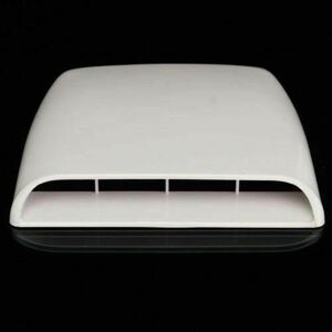 Topfactory Universal Car Decorative Air Flow Intake Hood Scoop Vent Bonnet Cover Trim Whiteauto & Motorrad: Teile, Auto-Tuning & -Styling, Innenausstattung!