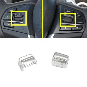 91440111mac31p5g8t Silber Für Bmw 1 2 X1 X2 X3 X4 X5 X6 F52 F45 F46 F49 F39 F25 F26 F15 F16 Auto Multi-Funktion Lenkrad Control Taste