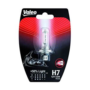 Valeo Halogen Glühlampe, H7-+ 50% Light-Blister x1, 32518