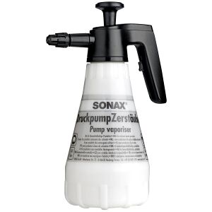 Sonax GmbH SONAX Druckpumpzerstäuber, lösemittelbeständig, Sprayflasche zum Aufbringen von Reinigungs- und Pflegemitteln, 1 Stück