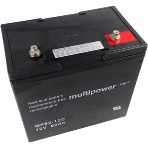 Multipower MP62-12C Blei Akku mit M8 Schraubanschluss