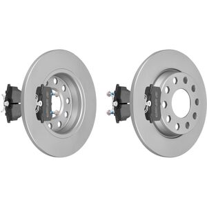 F.Becker_line Bremsscheiben Ø255mm + Bremsbeläge Hinten Für Audi A4 B6 1.8 T 2.0 Quattro 3.0 1.9 Tdi 2.5 1.6 2.4 Fsi B7 Tfsi 3.2 16v8e0 615 601d