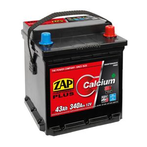 Zap Standard Starter-Batterie - 12 Volt, 40 Ah, 330 A4.28lfür Alfa Romeo 33 1.2 1.3 1.5 Qv 1.7 I.E. 4x4 1.4 16v Fiat Panda / Classic Abarth 500 595