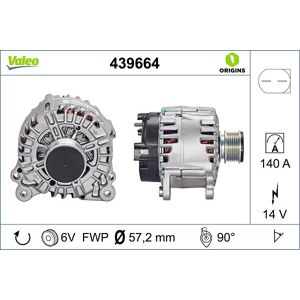 Valeo Generator New Original Part 14v 140a Für Vw Passat B7 2.0 Tdi 4motion Seat Leon 1.6 Transporter T5 Multivan Caddy Iii 1.9 Golf Plus V Bifuel