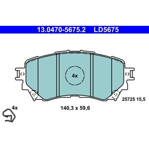 Ate Bremsbelagsatz, Scheibenbremse Vorne Rechts Links Für Mazda 6 2.2 D 2.0 2.5 Awd 4wd