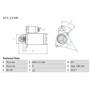 Bosch Anlasser (0 986 020 890) Für Bmw 3 1 5 Z4 X1 X3