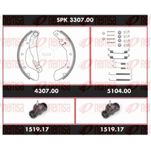 Remsa Bremsensatz, Trommelbremse Super Precision Kit Ø200mmhinten Für Opel Astra F 1.7 D 1.4 I Si 1.6 Corsa B 1.5 Td 1.2 Gsi 16v Combo Tigra Mk Iii