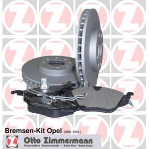 Zimmermann Bremsscheiben Ø321mm + Bremsbeläge Vorne Fürinsignia Mk I (A) 2.0 Cdti Opel A E85 Turbo 1.4 4x4 Biturbo 1.6 1.8 Lpg Sidi Cdti15 15 038