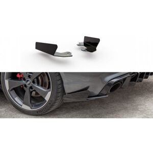 Maxton Design Rear Side Flaps Audi RS3 8V Sportback schwarz Hochglanz