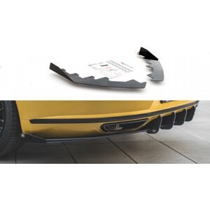 Maxton Design Rear Side Flaps Volkswagen Arteon R-Line schwarz Hochglanz