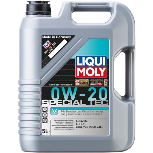 Liqui Moly Motoröl Special Tec V 0w-20 5 L (8421) Für Volvo Xc90 Ii V70 Iii Xc60